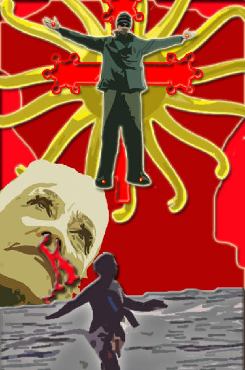 Apparition, tableau de la série grands formats int