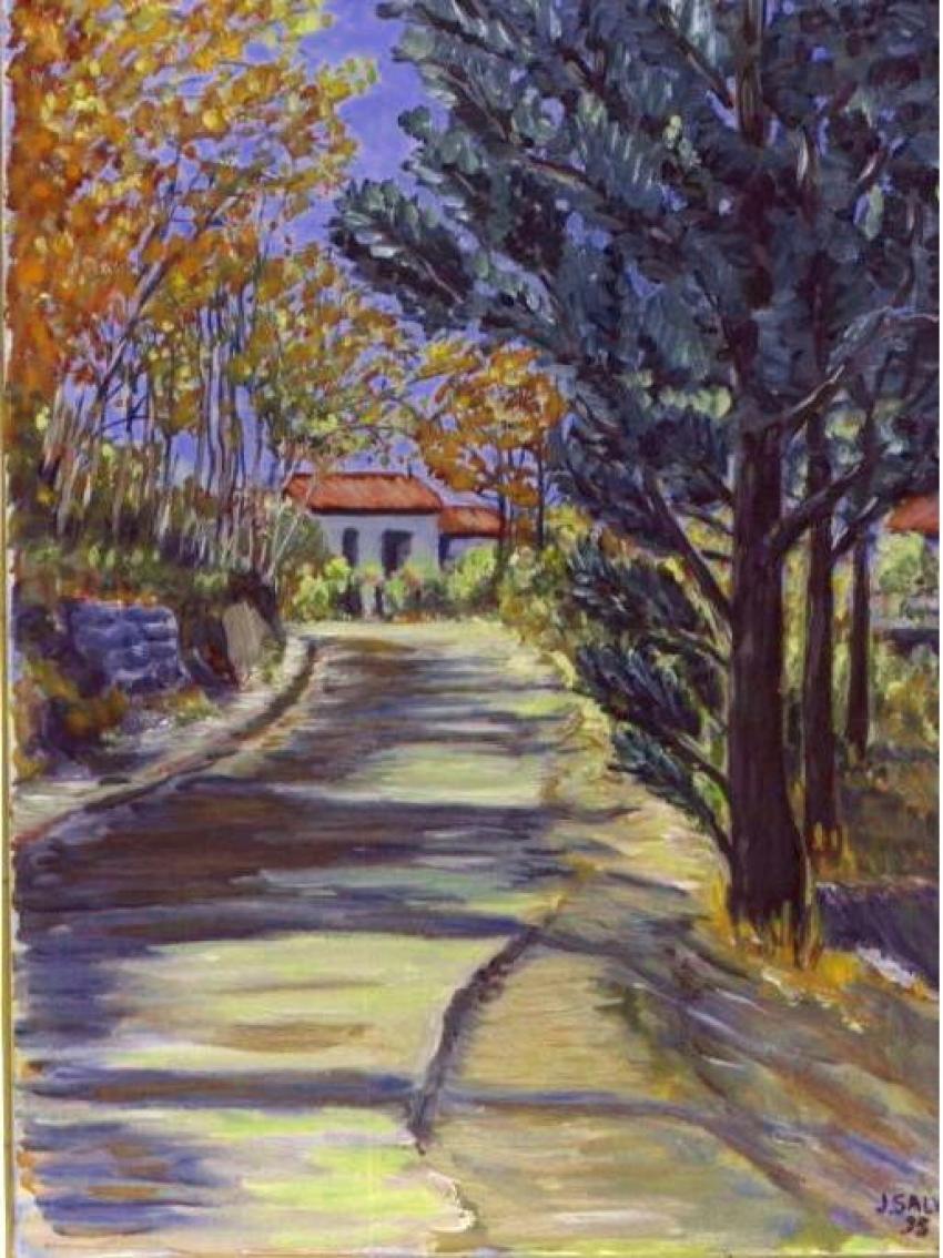 vers Fontfrede ( Cret )