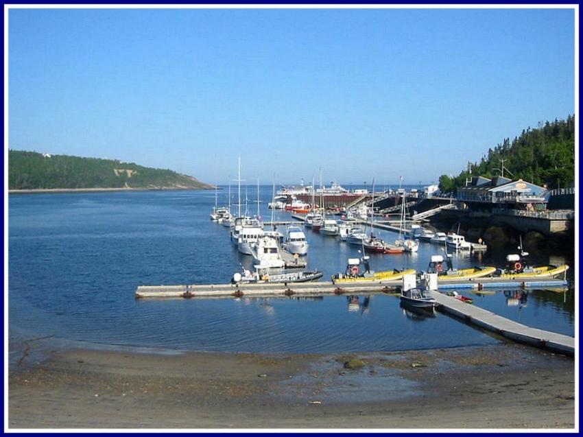 Le port de Tadoussac (Qubec)