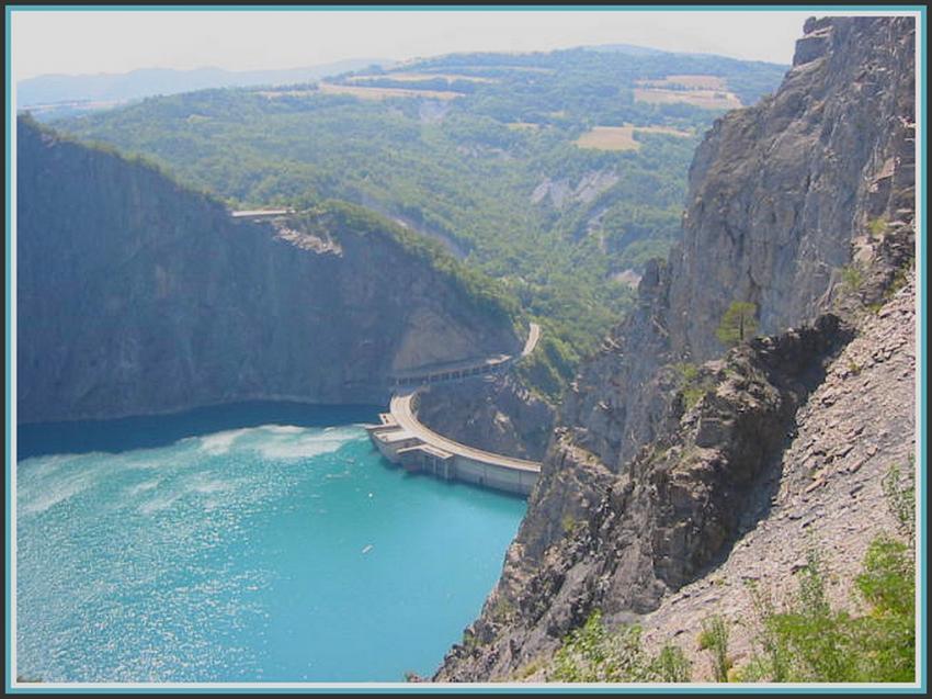 Barrage de Monteynard (Isre)