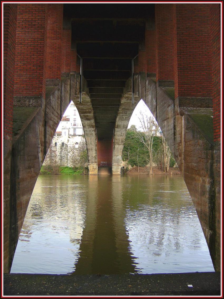 Sous le pont  Villeneuve-sur-Lot