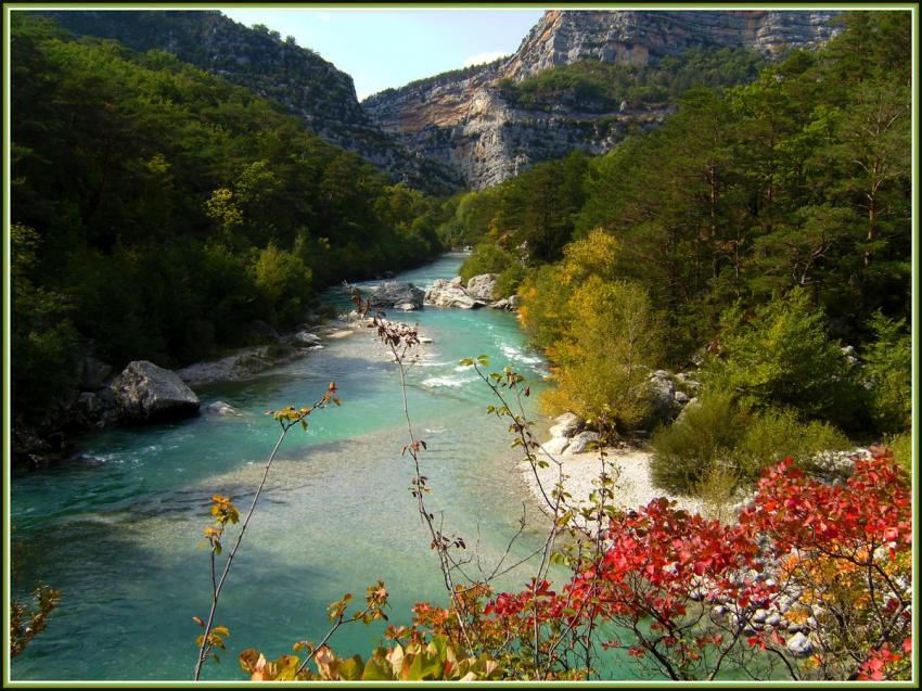 Dans les gorges du Verdon