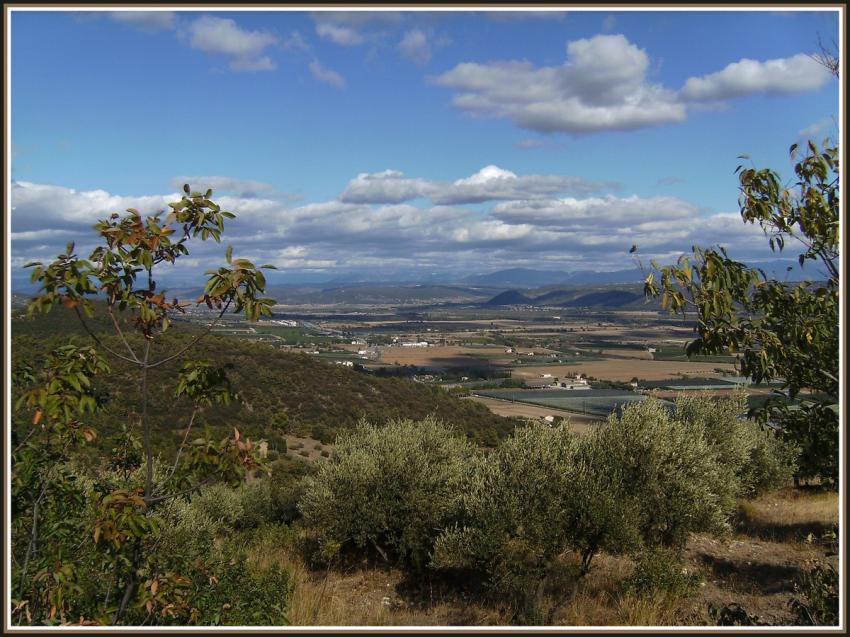 Le Lubron vu du Mont d'Or  Manosque