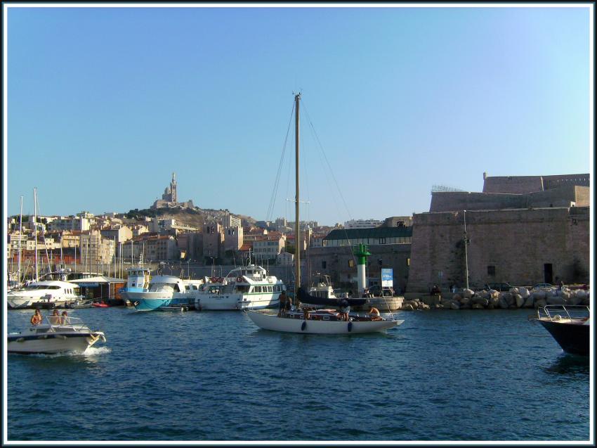 Marseille - Entre du Vieux Port