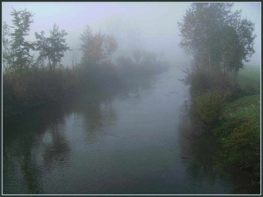 Brumes d'automne en Picardie