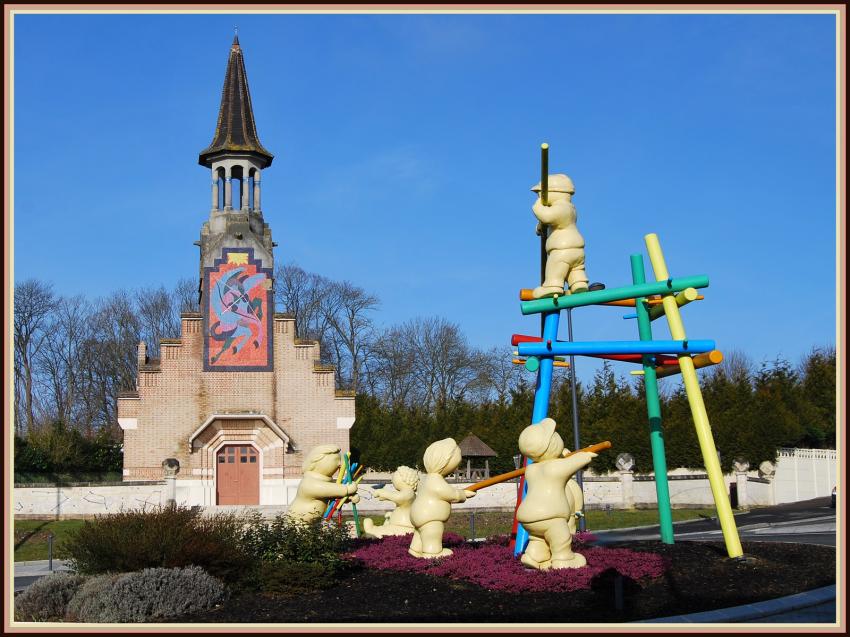 Eglise de Oestres  Sain-Quentin (02)