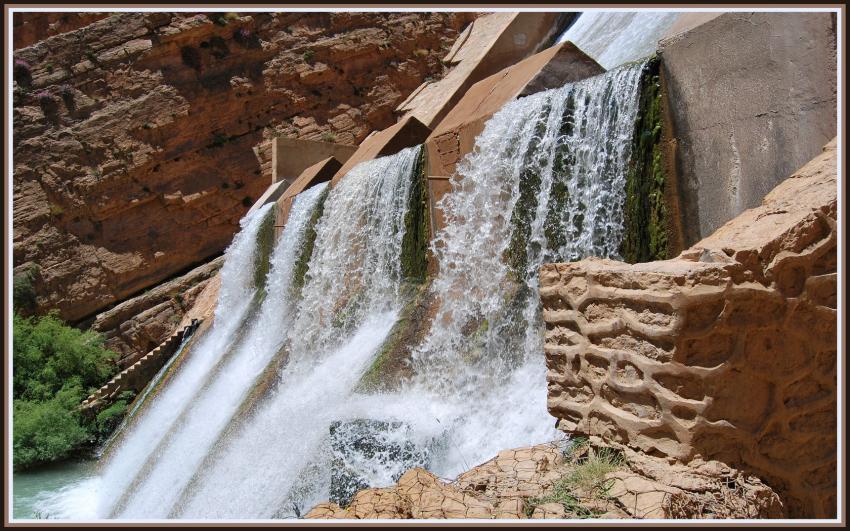 Maroc - Barrage  Oussikis
