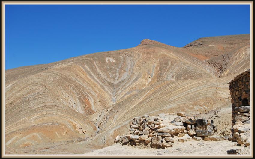 Paysage sur la route d'Oussikis