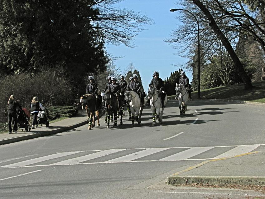 RCMP - Police monte de Vancouver -4-