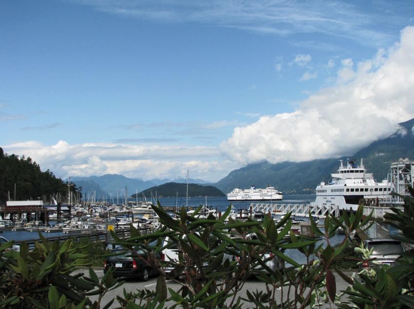 Horse Shoe Bay prs de Vancouver