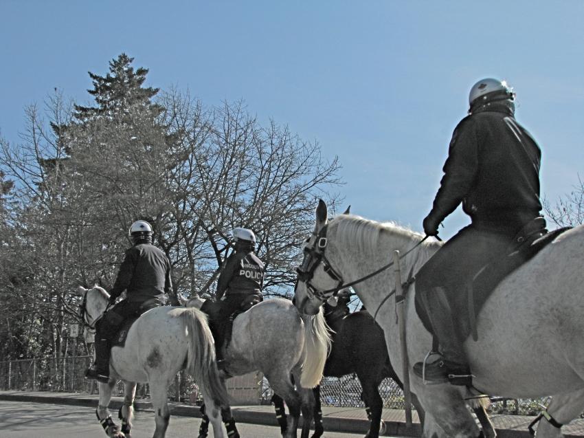 RCMP - Police monte de Vancouver