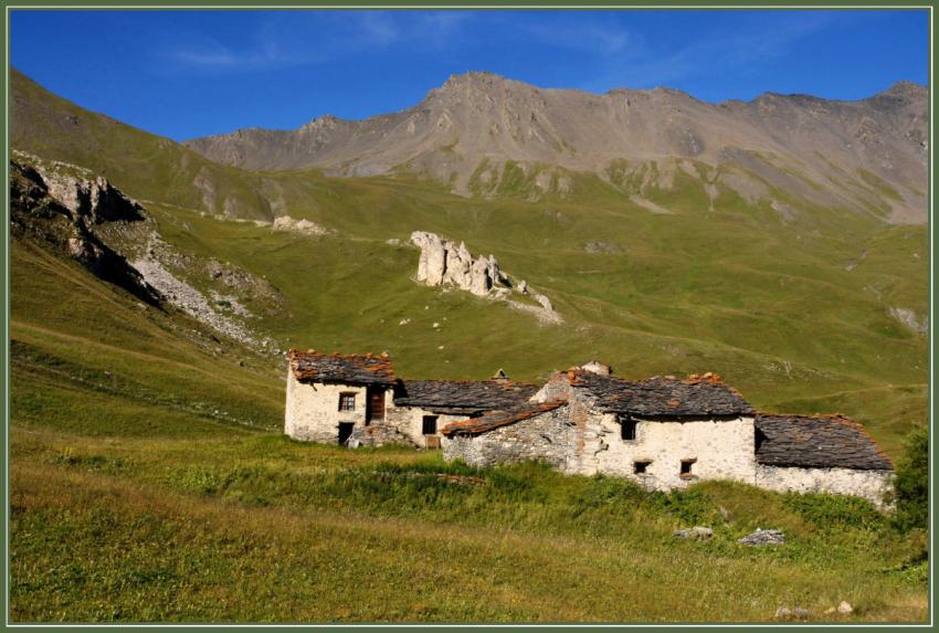 Le hameau abandonn.