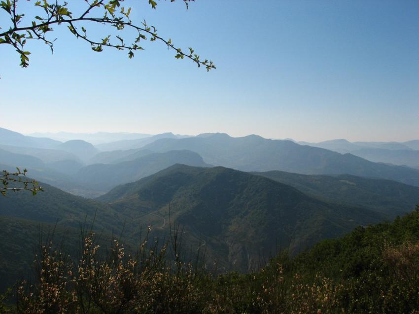 de la Serre de Crma vue sur les Pralpes