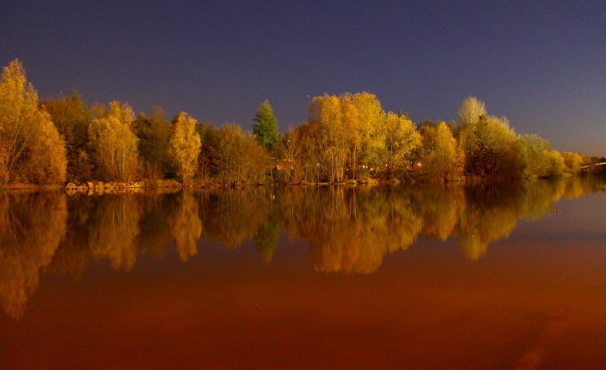 Le 18/11/2009  17H50, l'Ill illumine.