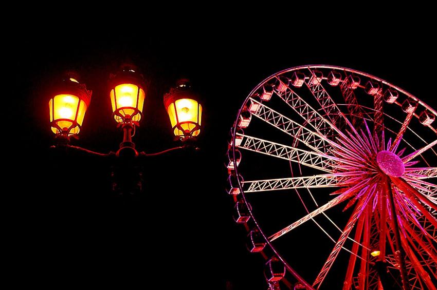 Le candlabre et la roue