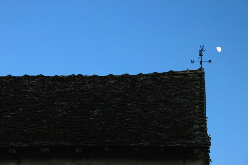 La girouette et la lune