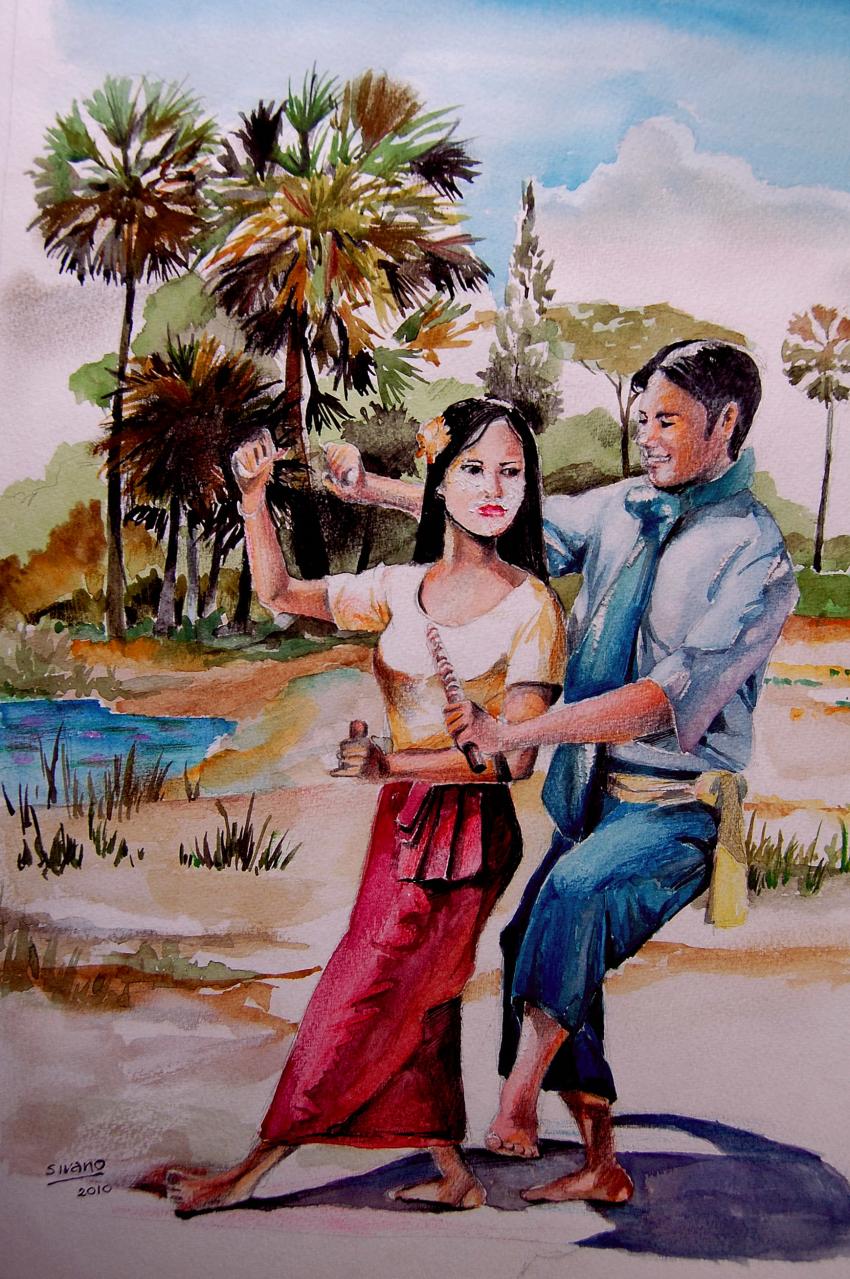 DANSEURS FOLKLORIQUES KHMERS