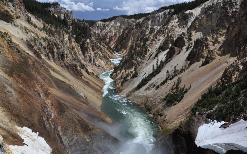Le canyon de Yellowstone