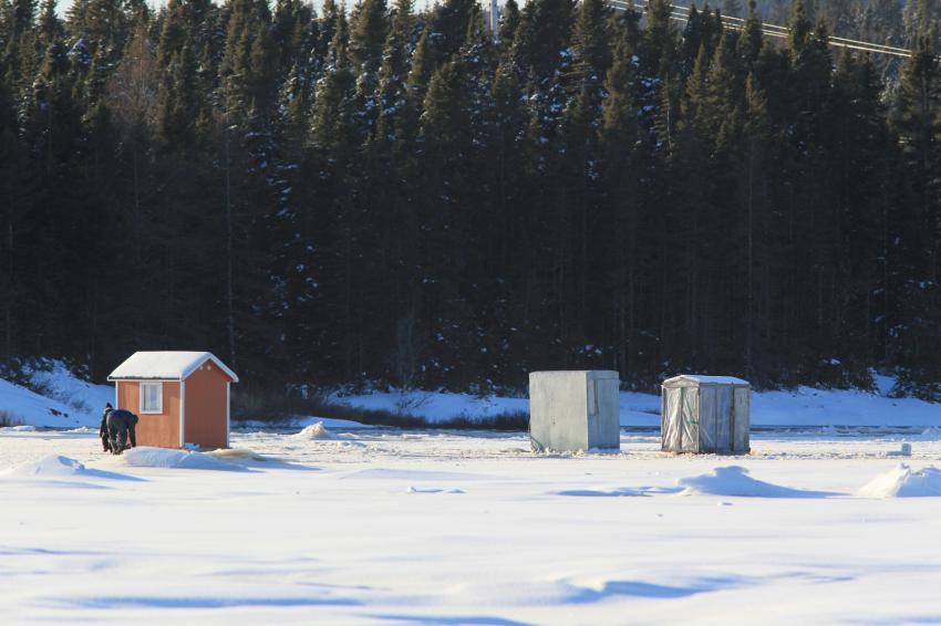 Pche sur glace