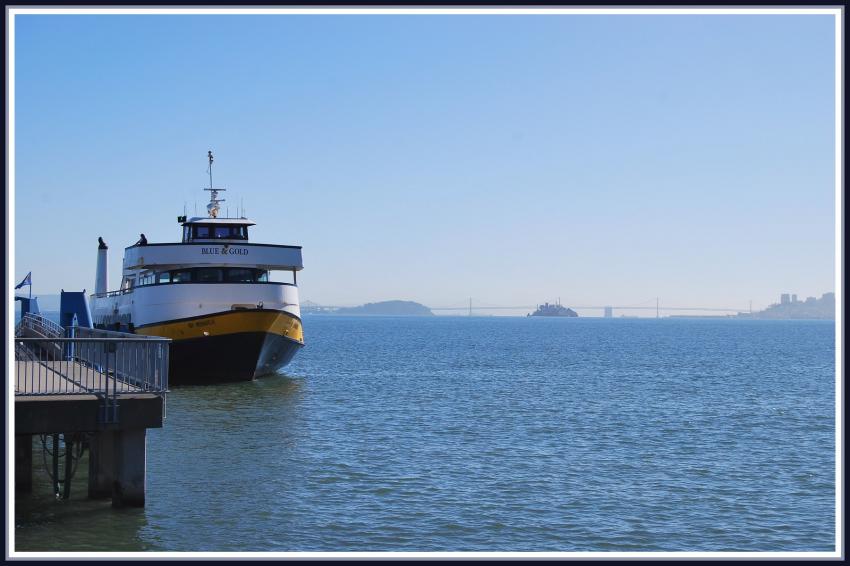 Dpart pour la baie de San-Francisco