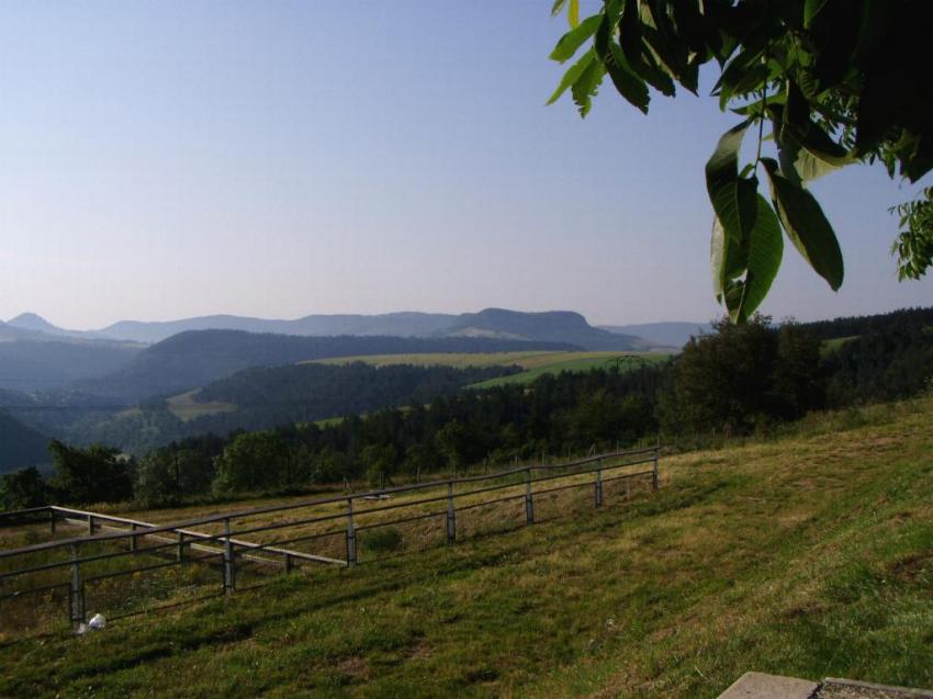 montagne du aire de repos du viaduc