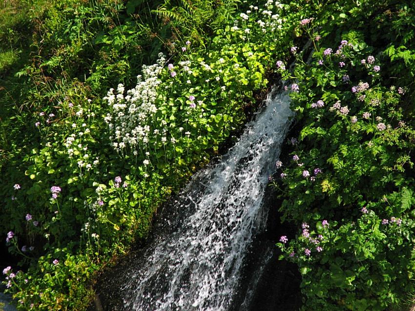 En montant au lac d'Ilhou