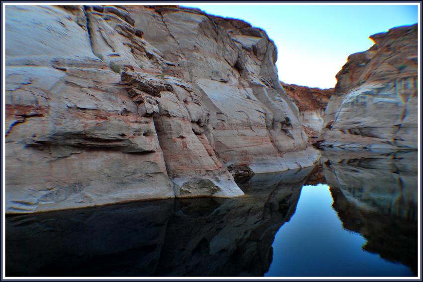Sur la lac Powell - Arizona