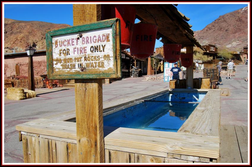 Calico - Californie - Rserve d'eau