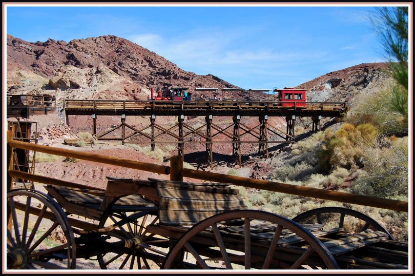Calico - Californie - viaduc pour la mine
