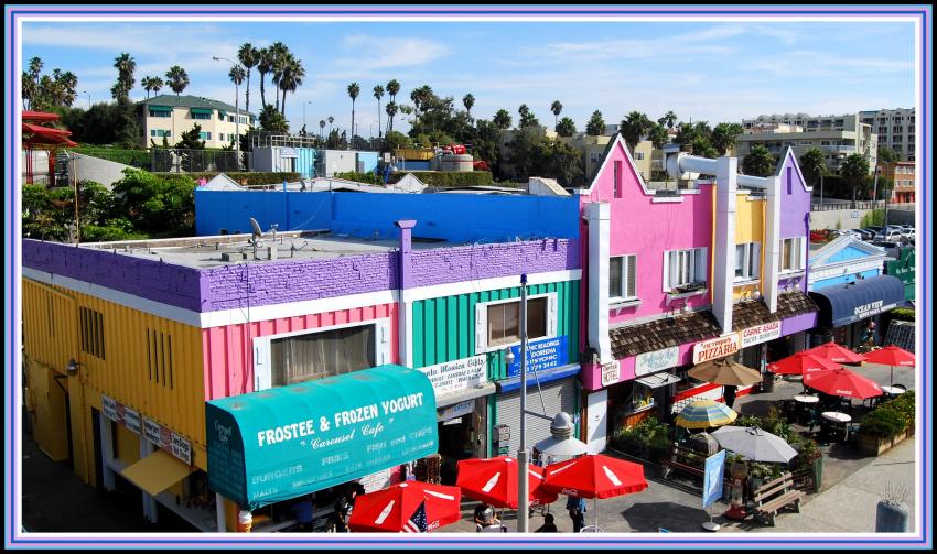 Los Angeles - sur la plage de Santa Monica