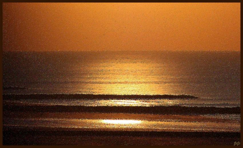 Coucher.... version peinture.