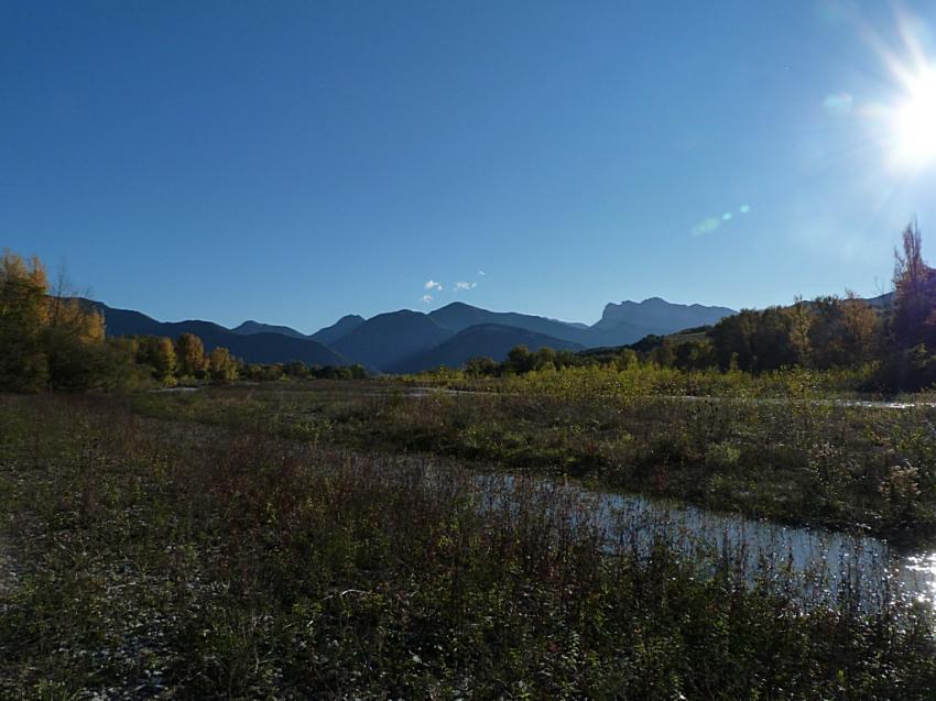 Au bord de la rivire Drme 