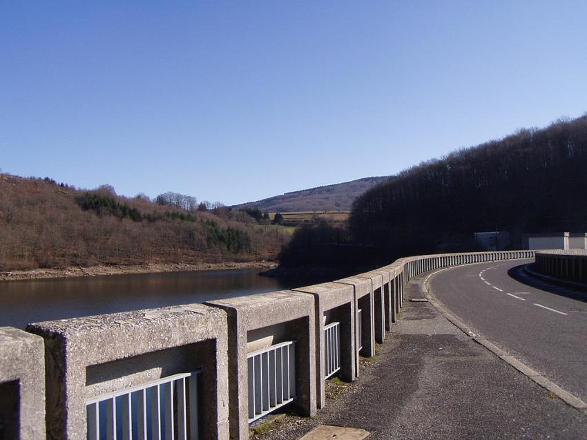 barrage du lac de laouzes