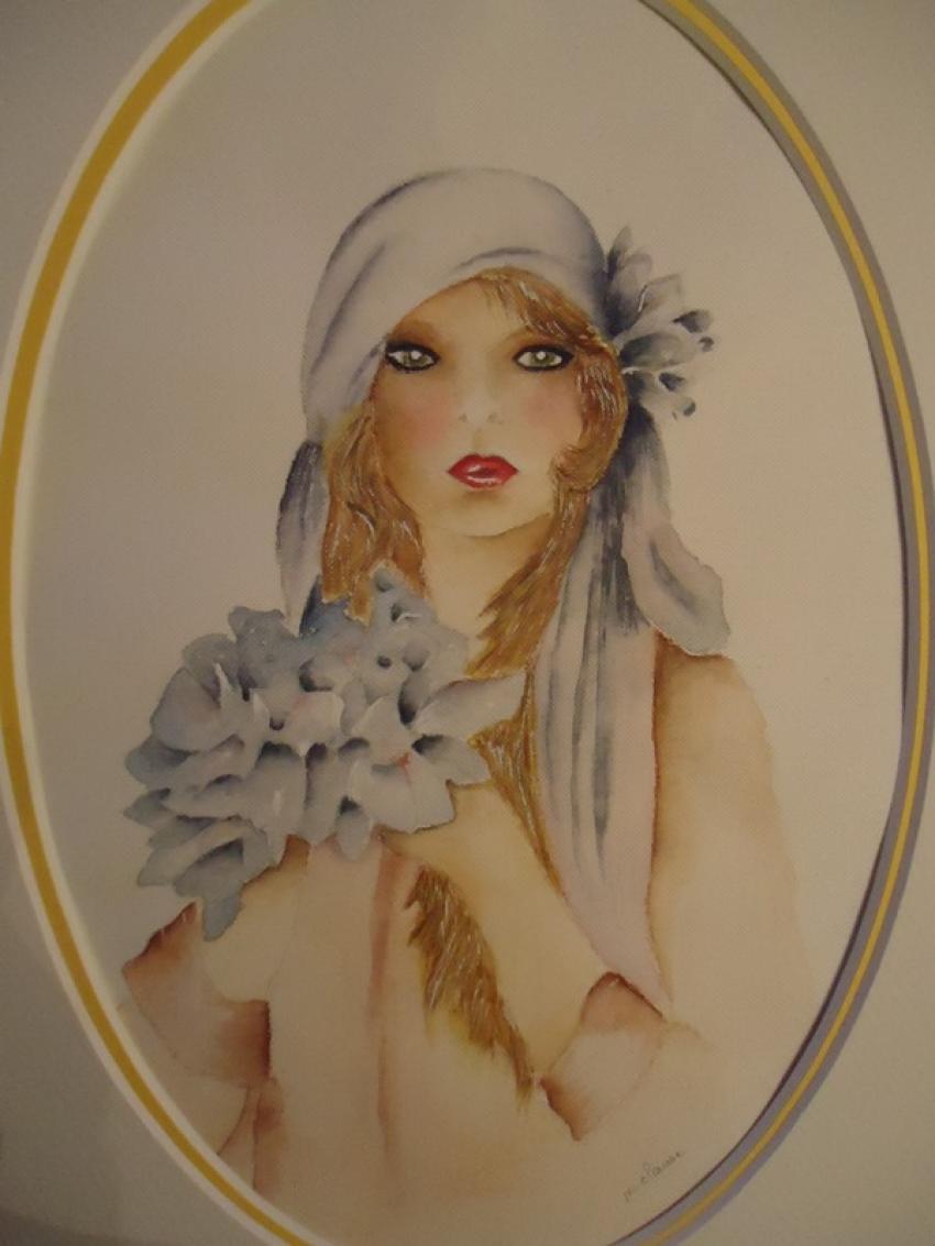 JEUNE FILLE D'APRES SARA MOON